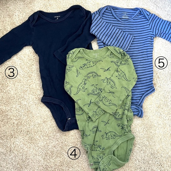 8 pieces onesies & tops bundle! - Picture 3 of 6